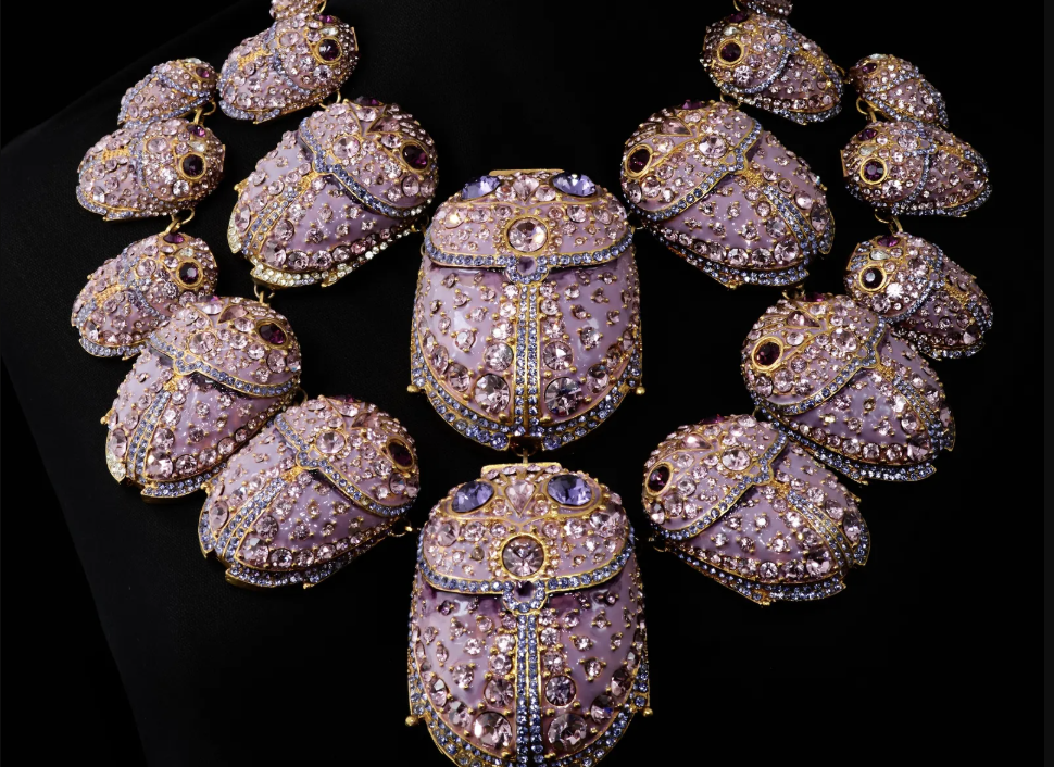 collier scarabées, Galliano pour Dior