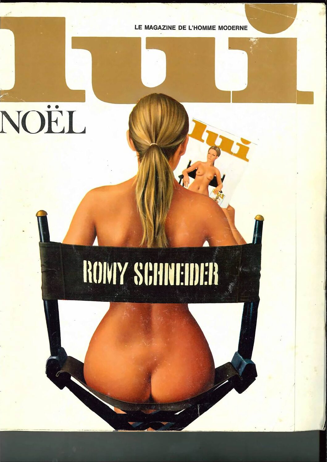 Couverture du numéro d'archives LUI – Romy Schneider