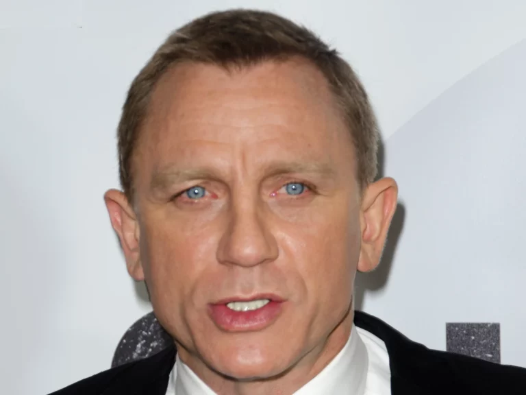 Portrait de Daniel Craig, interprète de James Bond, à la première australienne de Skyfall à Sydney en 2012